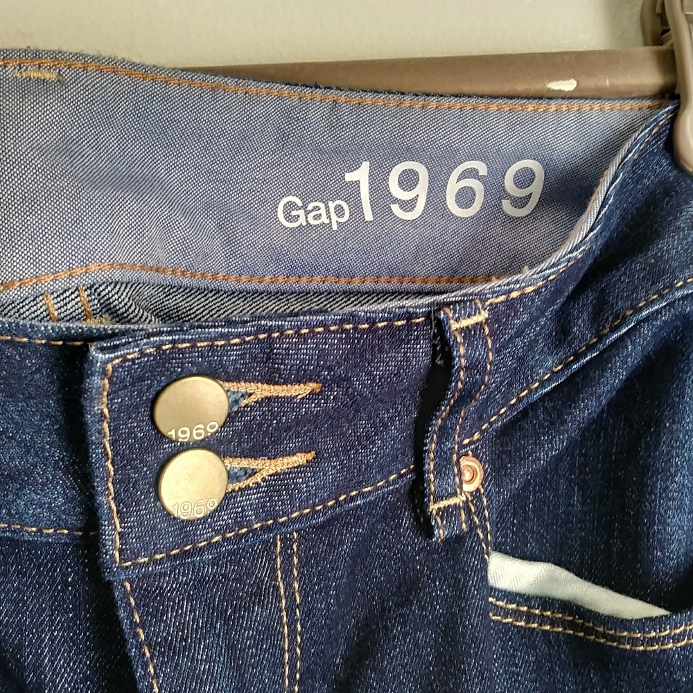 Gap 1969 pecfect Boot jeans size 10 - Picture 3 of 6